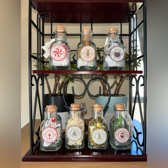 Set of 7 Target Christmas Bottles for Tiered Tray - Picture 2 of 11